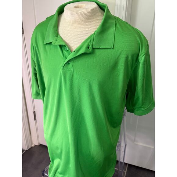 MAGELLAN MAGWICK GREEN FISHING BUTTON COLLAR POLO MENS XXL - Picture 1 of 4